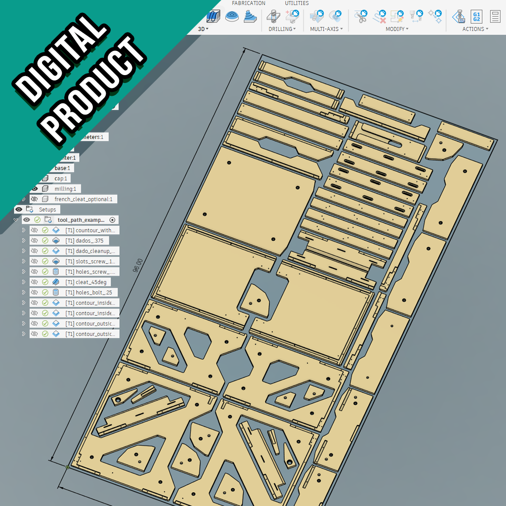 3D Printer Stand (Digital Files) BambuLab P and X size printers
