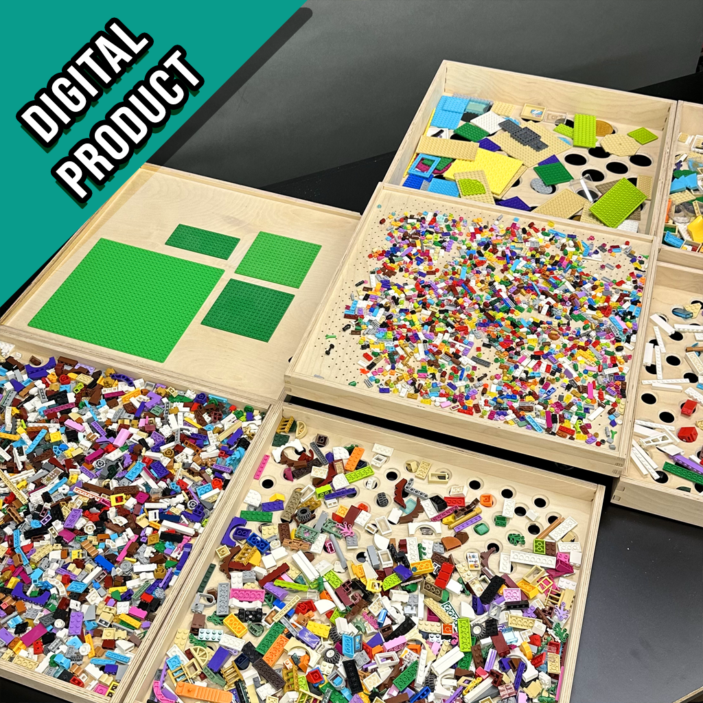 Huge DIY Lego Sorter (digital plans)