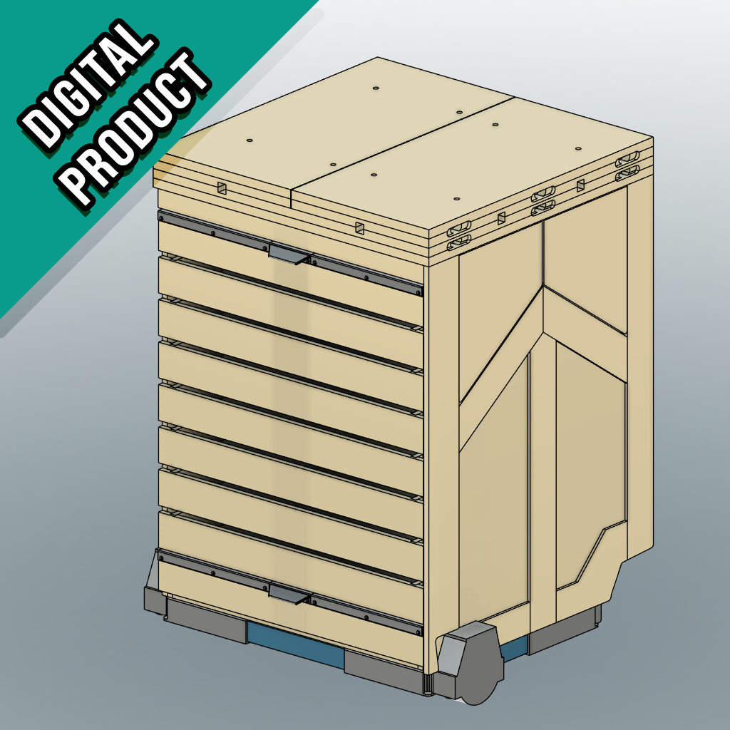 Flip Top Tool Stand (Digital Files)